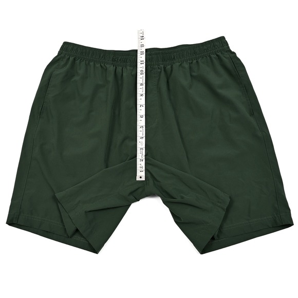 Chubbies Sport Shorts Athlounger Compression Lined 7" Inseam 2XL Green Hybrid - Picture 4 of 10